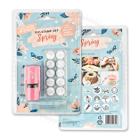 Colop - Pieczątka LITTLE NIO SPRING - samotuszująca