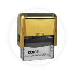 Colop Printer Compact 30 PRO (złoty - srebrny - biały - brązowy)