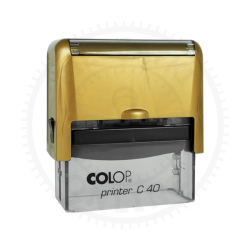 Colop Printer Compact 40 PRO (złoty - srebrny - biały - brązowy)