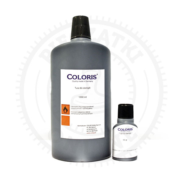 Coloris - tusz do śliskich powierzchni - 4713 CO 1L (czarny)