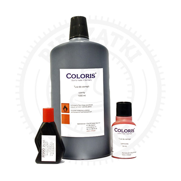 Coloris - tusz do tworzyw i tkanin sztucznych 794 P (czarny)