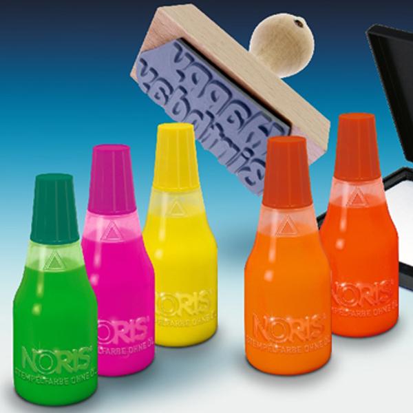 Noris - tusz wodny UV 25ml (różowy)