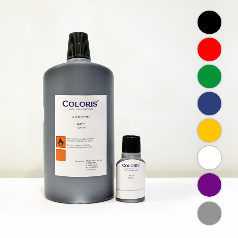 Coloris - tusz do świeżego drewna - 121 P 50ml (czarny)