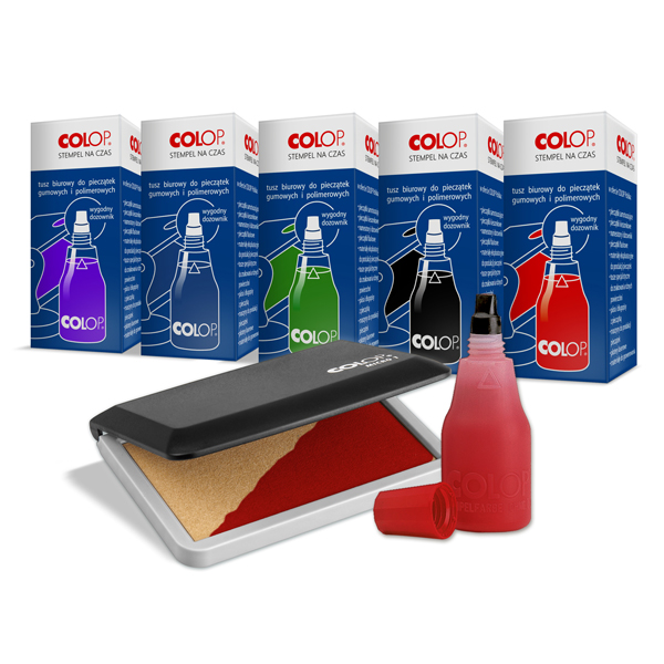 Colop - tusz do pieczątek 25ml (turkusowy)